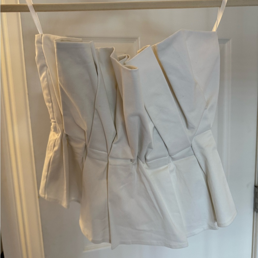 Staud strapless top M